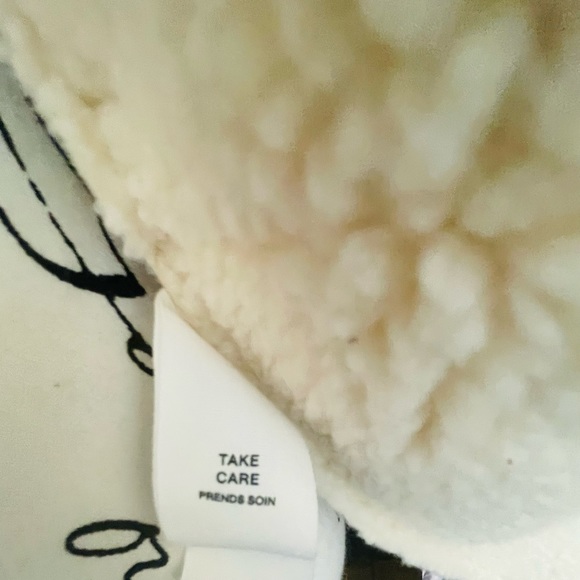 Avec Les Filles Darylane Faux-Shearling Faux-Leather Woman’s Coat Size M - Picture 11 of 16